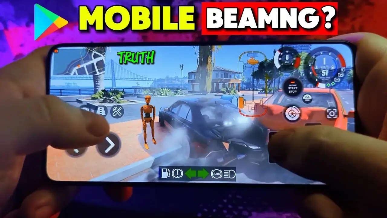 BeamNG Drive Mobile Latest Update Features Only